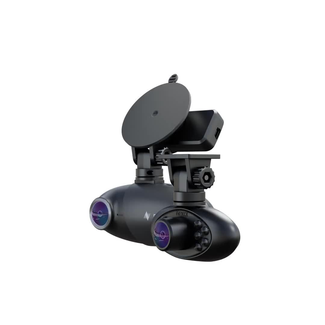 Nexar Pro Dual Dash Cam - HD Front Dash Cam and Interior Car